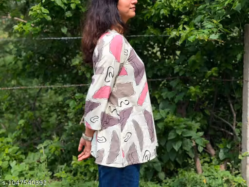 Floral Round Kurti
